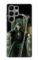เคสมือถือ Samsung Galaxy S23 Ultra ลายราชาโครงกระดูก Grim Reaper Skeleton King Case For Samsung Galaxy S23 Ultra