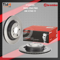 Brembo จานเบรคหลัง UV coated Mini F54 F60 09 C743 11