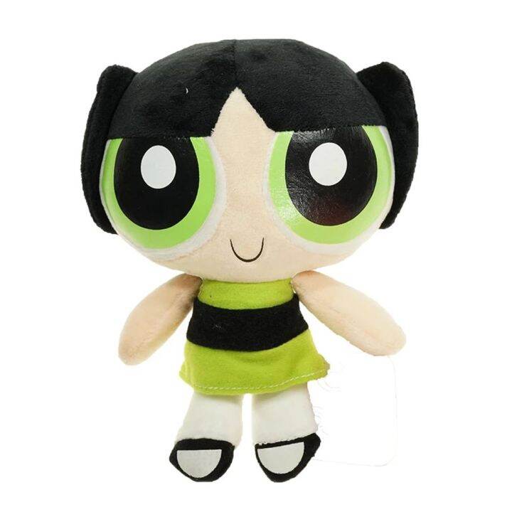 angchi-girls-toys-20cm-buttercup-cartoon-the-powerpuff-blossom-anime-plush-figure-the-powerpuff-plush-dolls-plush-pillows-buttercup-stuffed-toys