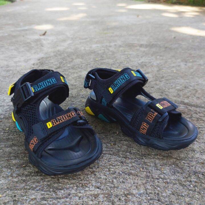 dr-kong-baby-sandal-s2000333-รองเท้าแตะรัดส้นสำหรับเด็ก-ก้าวเดินอย่างมั่นใจ-setp3