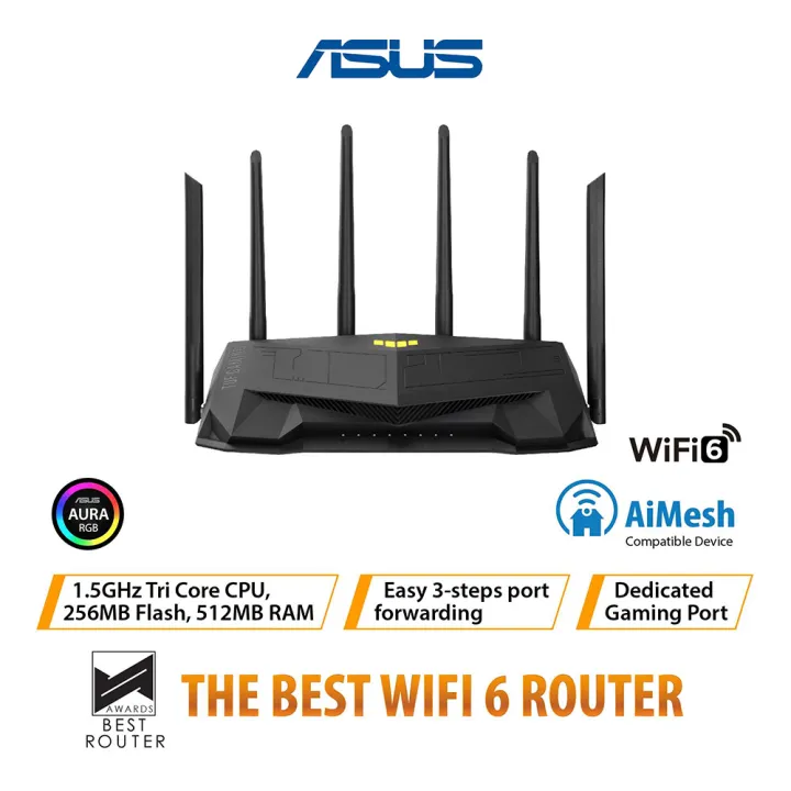ASUS TUF Gaming AX5400 WiFi 6 Gigabit 2.4G/5G Dual-Band ...