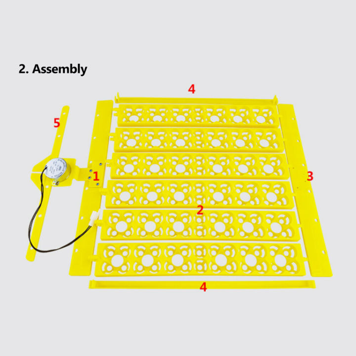 pcbfun-ถาดใส่ไข่ไข่อัตโนมัติ36ไข่เครื่องฟักไข่ไข่-ถาดไข่นก156พร้อมมอเตอร์-ac220v