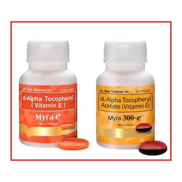 MYRA VITAMIN E 300/400iu | Lazada PH