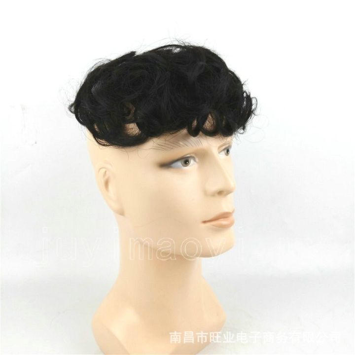 man-short-wig-real-human-hair-bald-replacement-block-curls-fluffy-for-men-male