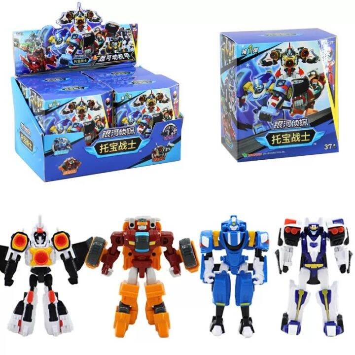 Mini Tobot Warrior Robot Blind Box Galaxy Detectives Action Figure Toys Tobot Brothers Monster