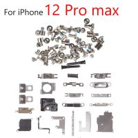 1ชุดสกรูโลหะขนาดเล็กสำหรับ iPhone 12 Mini 12 Pro Max ภายในชิ้นส่วนโลหะขนาดเล็กที่วางแผ่นยึด