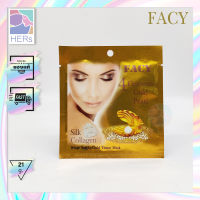 Facy White Bright Gold Tissue Mask. เฟซี่ ไวท์ ไบร์ท โกลด์ ทิชชู่ว์มาส์ก 1 ซอง ( 21 กรัม )