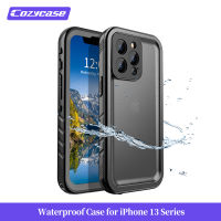 Cozycase Waterproof Phone Case For 13 Pro Max Full-Body Screen Protector Cover Drop Protection Water Proof Anti-Scratched