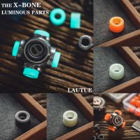 LAUTIE Stubborn Bone Xbone Luminous Accessories Fingertip Gyro Decompression Artifact Small Toy Black Technology Edc