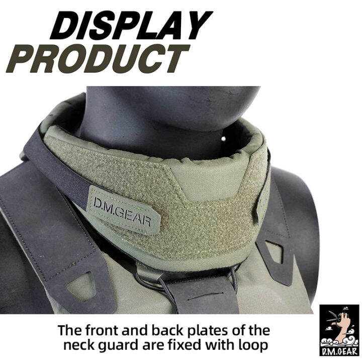 IDOGEAR Tactical Universal Neck Brace Collar Neck Protector Neck Guards
