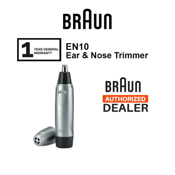 Braun Ear & Nose Trimmer EN10 Lazada