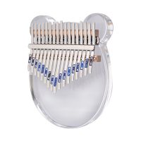 【YF】 Transparent Kalimba 17 Thumb Kids Musical Calimba Instruments