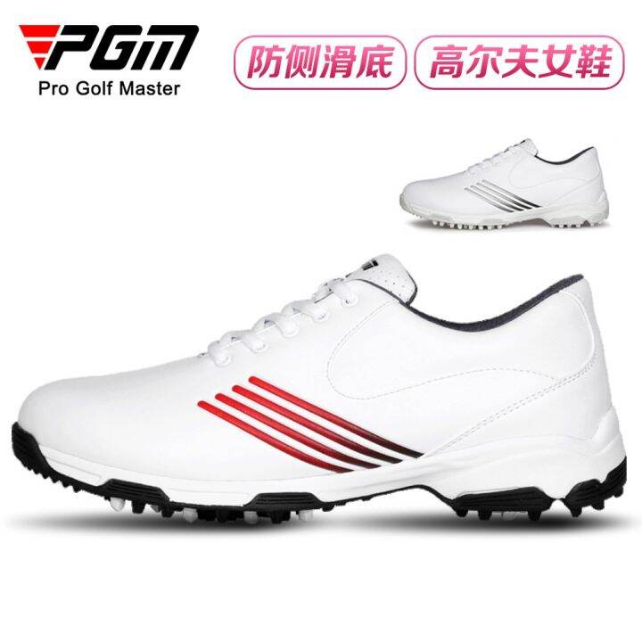 pgm-golf-shoes-ladies-gradient-color-design-patent-studs-non-slip-waterproof-sports-spot-wholesale-golf