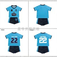 High qual 2022/23 rugby football uniforms holden blues home take short sleeved childrens wear children suit