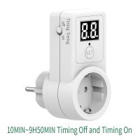 Countdown Socket Timer Switch Phone Tablet Computer Charging Time Controller Smart Socket 2 Digits Display Timer Socket EU Plug