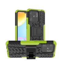 เคส Redmi 10C Case หรูหรา PC + TPU Stand Armor ShockProof