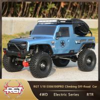 RGT EX86100PRO CRUSHER 1:10 1/10 RTR 4WD Electric All-Terrain Crawler Climbing Car 2.4G RC Model Buggy Off-Road Vehicle Toy Boy