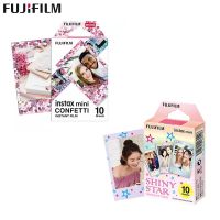 Fuji film Instax Mini Film Mini 9 Photo Paper 20 Sheets shiny star/confetti For Instant Mini 7s 8 70 90 Camera