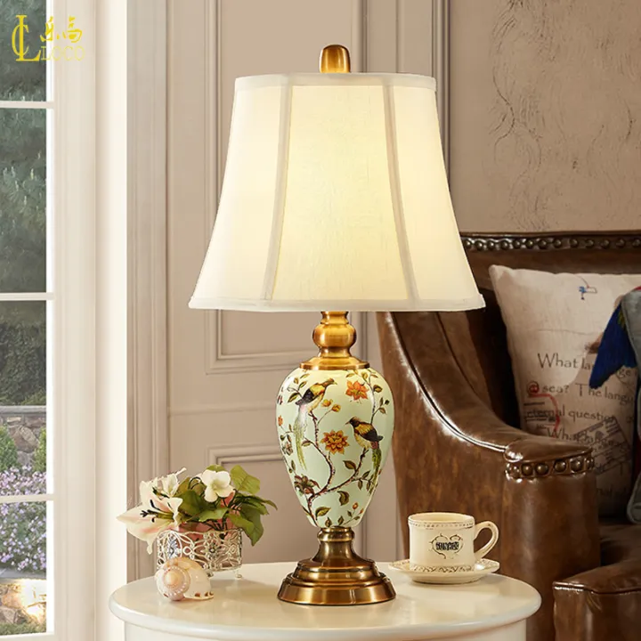 Loco Light Ceramic Table Lamp Bedroom, End Table Lamps Bedroom