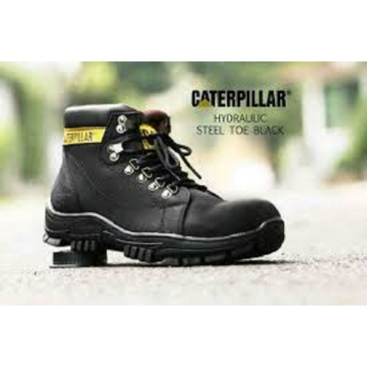 price-caterpillar-hydraulic-brown-black-tan-steel-toe-safety-boots