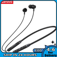 Lenovo V5.0 QE03ไร้สายคล้องคอหูฟังบลูทูธหูฟังแบบ In-ear แม่เหล็กหูฟังสเตอริโอแบบสปอร์ต