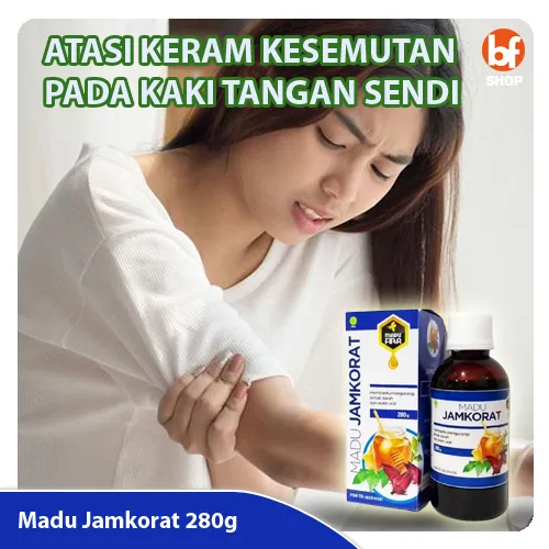 Obat Sering Kram Kesemutan Kaki Tangan Sendi Jamkorat 280gr Asli