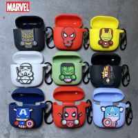 เคสหูฟัง Marvel ลายการ์ตูนสำหรับ Xiaomi Redmi บัด3ซิลิโคนนิ่มไร้สายบลูทูธ