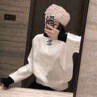 คลังสินค้าพร้อม! เสื้อสเวตเตอร์ปักลาย3D สำหรับเวอร์ชั่นเกาหลีใหม่ฤดูใบไม้ร่วงและฤดูใบไม้ผลิสินค้าใหม่ของแท้ C100%