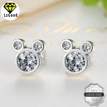 Genuine diamond earrings on sale sale