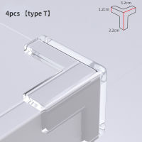 4Pcs ซิลิโคนป้องกันมุมสำหรับเด็กทารกความปลอดภัยตารางขอบป้องกันเด็ก Anticollision ตารางมุม Edge Guards