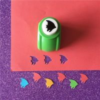 15MM Fish Shape craft punch paper hole puncher for scrabook DIY gift card puncher embossing machine furador de papel Middle size Staplers  Punches