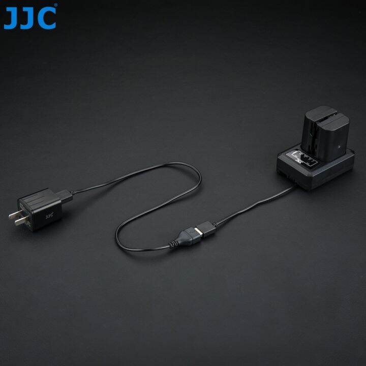 เครื่องชาร์จกล้องคู่-usb-blf19สีดำ-usb-jjc-dmw-สำหรับแบตเตอรี่-dmw-blf19สำหรับ-panasonic-lumix-dc-s5-ii-dc-s5-iix-gh6-gh5-gh5s-gh4-gh3-g9-j76