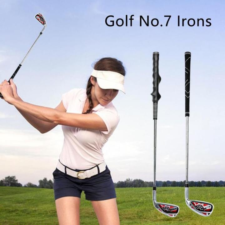 golf-sand-wedge-7-iron-practice-iron-golf-club-portable-short-shaft-to-train-swing-skills-standard-golf-iron-for-men-beginners-golfers-pro-players-durable