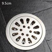 1PC 304 Stainless Steel 9.5cm Round Floor Drain 40 Pipe/50 Tube Anti-Odor Single/Double Purpose Washing Machine Floor Drain Traps Drains