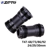 ZTTO Bicycle T47 Bottom Bracket 24 Crankset DUB 29 30mm Sealed Bearing Thread 47 68 73mm Shell 28.99mm Spline Axis MTB Road Bike