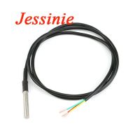 5pcs DS18B20 Temperature Sensor Kit Waterproof 1M 100CM Digital Sensor Cable Stainless Steel Probe DS1820 18b20 For Arduino