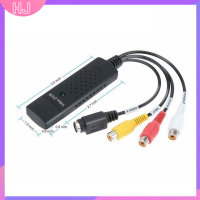 【HJ】 USB 2.0 Audio Video VHS VCR ไปยัง DVD Converter การ์ดแสดงผล Digital FORMAT