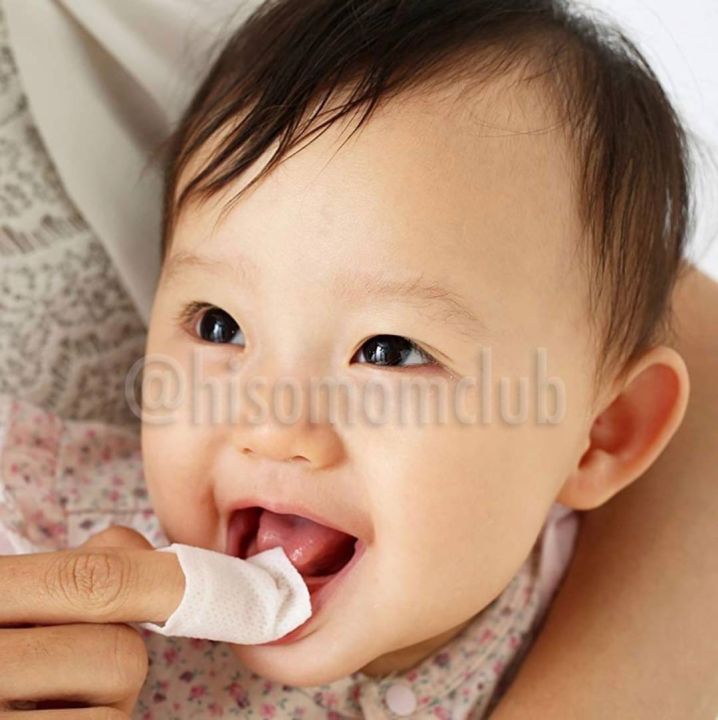 pigeon-ผ้าเช็ดฟันเด็กทารก