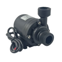 DC 24V Brushless Water Pump 12 Male Thread Centrifugal Submersible Pump Fountain Solar Panel Pond Pump 800LH 210GPH 5M16ft