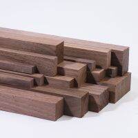 Custom Natural American Black Walnut Wood Slats Bar DIY Material Square 10x10mm 15x15mm 20x20mm 25x25mm 30x30mm 35x35 50x50mm