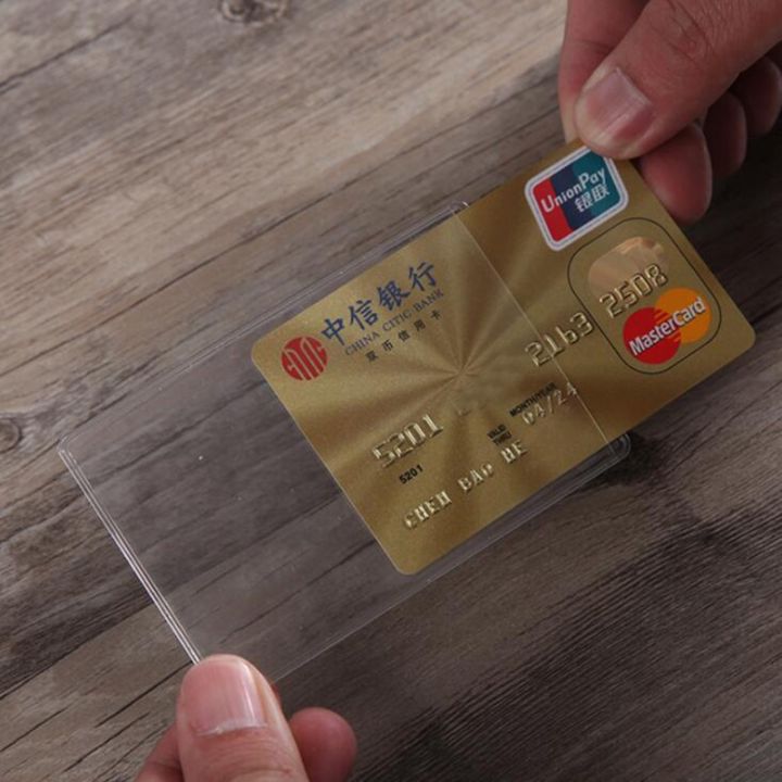 ส่งจากไทย-ซองใส่บัตร-แนวนอน-เคสใส่บัตร-ซองใส่การ์ด-pvc-ที่ใส่บัตร-กันน้ำโปร่งใส-ซองใส่คีย์การ์ด-pvc-plastic-card-cover-9-9