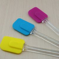 1PC Silicone Cake Scraper Multi Purpose Scraper Spatula Utensil Cooking Baking High Temperature Resistance Brushes Kitchen