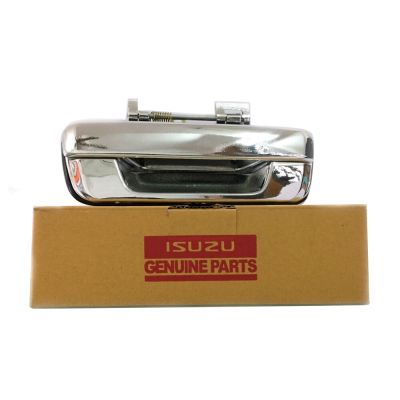 มือเปิดฝาท้าย ISUZU D-MAX ปี 2003-2011, CHEVROLET COLORADO ปี 2004-2011 (ชุบโครเมี่ยม) OEM