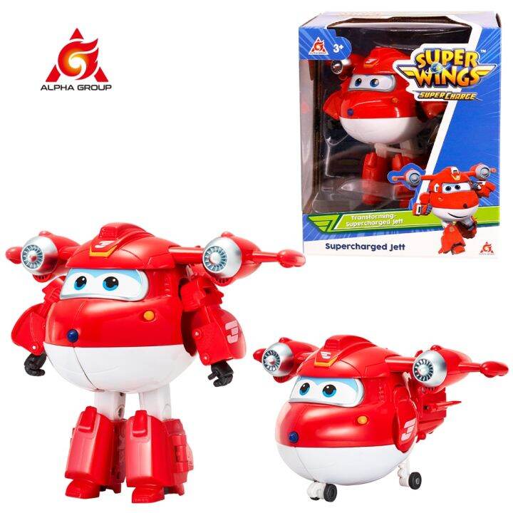 Super Wings 5 Inches Transforming Jett Dizzy Donnie Deformation ...