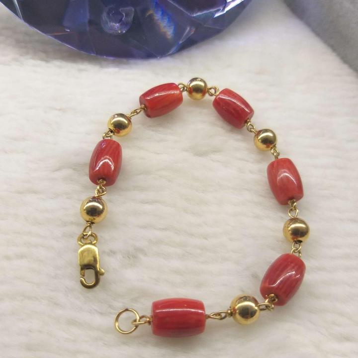 Buy 100 Red Coral Baby Bracelet New Baby Bornitaly Coral Lucky Online in  India  Etsy