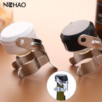 【YF】☞№♂  4.3x4.9x6.5cm Wine Bottle Stopper Sealer Sparkling Cap Machine Bar Tools