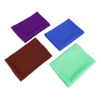 4x Microfiber cleaning cloth drying towel,car cleaning cloths valet polish,microfiber towels (30*70cm, blue,purple,coffee,green)