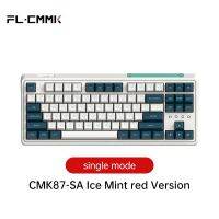 FL·ESPORTS CMK87-SA Single-Mode Mechanical Keyboard 87 Keys Full-Key Hot-Swappable Office Gaming Keyboard Standard 80% Layout