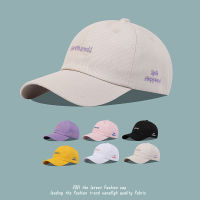 Hat Female Korean Style Spring And Autumn Sunshade Cap Summer Soft Top Embroidery Baseball Cap Male Baseball Cap Ins Fashion Brand