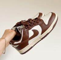 (สอบถามไซส์ก่อนสั่ง | พร้อมส่ง ของแท้ 100%) ? Nike dunk low cacao wow ? สีนี้คือสวยจริงไม่อวยเว่อ! ? บอดี้น้ำตาล พิ้นวินเทจ เข้ากันที่สุดแล้วค่ะ